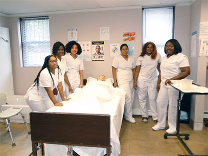 King Highway Special Touch Home Care workers in training